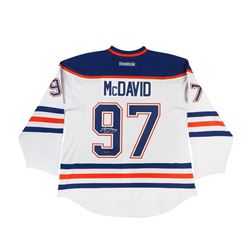 Connor McDavid Signed Edmonton Oilers Captain Jersey (UDA COA)