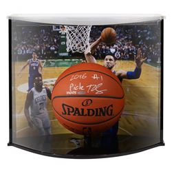 Ben Simmons Signed Philadelphia 76ers Limited Edition NBA Official Game Ball Inscribed "2016 #1 Pick