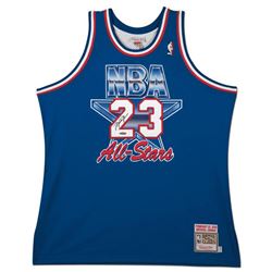 Michael Jordan Signed 1993 NBA All-Stars Jersey (UDA COA)