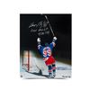 Image 1 : Wayne Gretzky Signed New York Rangers Limited Edition 16x20 Photo Inscribed "Final Assist 4/18/99" (