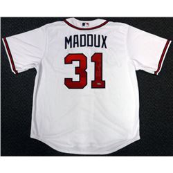Greg Maddux Signed Atlanta Braves Jersey Inscribed "HOF 14" (TriStar Hologram)