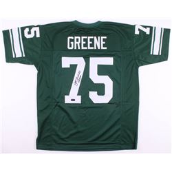 Joe Greene Signed North Texas Mean Green Jersey Inscribed "CHOF 84" (Radtke COA)
