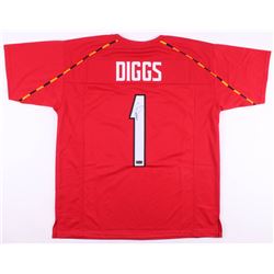 Stefon Diggs Signed Maryland Terrapins Jersey (Radtke COA)