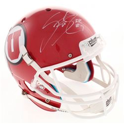 Steve Smith Sr. Signed Utah Utes Full-Size Helmet (Smith COA)