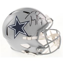 Tony Romo Signed Dallas Cowboys Full-Size Speed Helmet (JSA COA)