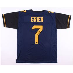 Will Grier Signed West Virginia Mountaineers Jersey (Radtke COA)