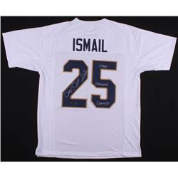 Raghib "Rocket" Ismail Signed Notre Dame Fighting Irish Jersey Inscribed "1988 National Champs" (Rad