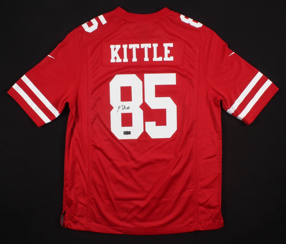 signed george kittle jersey