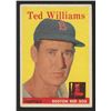 Image 1 : 1958 Topps #1 Ted Williams