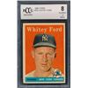 Image 1 : 1958 Topps #320 Whitey Ford (BCCG 8)