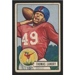 1951 Bowman #20 Tom Landry RC
