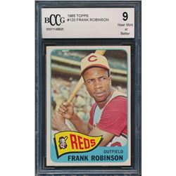1965 Topps #120 Frank Robinson (BCCG 9)