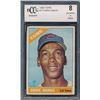 Image 1 : 1966 Topps #110 Ernie Banks (BCCG 8)