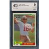 Image 1 : 1981 Topps #216 Joe Montana RC (BCCG 9)