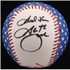 Image 1 : Garth Brooks Signed Baseball Inscribed "God Bless" (PSA COA)