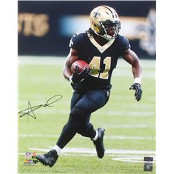 Alvin Kamara Signed New Orleans Saints 16x20 Photo (Radtke COA)