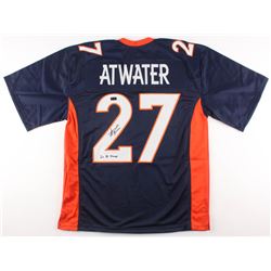 Steve Atwater Signed Denver Broncos Jersey Inscribed "2x SB Champs" (Radtke COA)