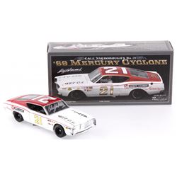 Cale Yarborough Signed NASCAR #21 1968 Mercury Cyclone 1:24 Premium Diecast Car (PA COA)