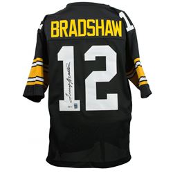 Terry Bradshaw Signed Pittsburgh Steelers Jersey (Beckett COA  Bradshaw Hologram)