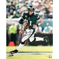 Carson Wentz Signed Eagles 16x20 Photo Inscribed "AO1" (Fanatics Hologram)