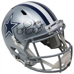 Ezekiel Elliott Signed Dallas Cowboys Full-Size Speed Helmet (Beckett COA)