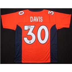 Terrell Davis Signed Denver Broncos Jersey Inscribed "SB XXXII MVP" (Radtke Hologram)