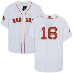 Andrew Benintendi Signed Boston Red Sox Jersey Inscribed "18 WS Champs" (Fanatics Hologram  MLB Holo