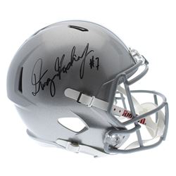 Dwayne Haskins Signed Ohio State Buckeyes Full-Size Helmet (Sports Collectibles Hologram)