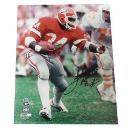 Herschel Walker Signed Georgia Bulldogs 16x20 Photo Inscribed "82 Heisman" (Beckett COA)