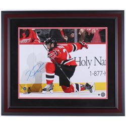 Kyle Palmieri Signed New Jersey Devils 23x27 Custom Framed Photo Display (Steiner Hologram)