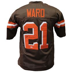 Denzel Ward Signed Cleveland Browns Jersey (PSA Hologram)