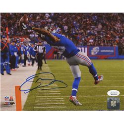 Odell Beckham Jr. Signed New York Giants 8x10 Photo (JSA COA)