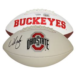 Urban Meyer Signed Ohio State Buckeyes Logo Football (Fanatics Hologram  Meyer Hologram)