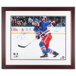 Kevin Shattenkirk Signed New York Rangers 22x26 Custom Framed Photo (Steiner COA)