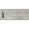 Image 1 : 1957 Ty Cobb Signed Personal Check (PSA LOA)
