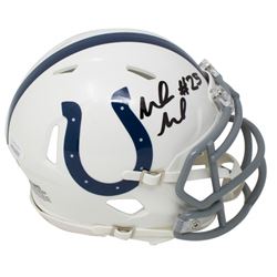 Marlon Mack Signed Indianapolis Colts Speed Mini Helmet (JSA COA)