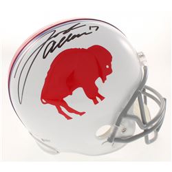 Josh Allen Signed Buffalo Bills Throwback Full-Size Helmet (Beckett COA)