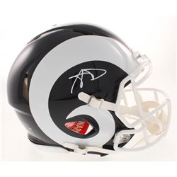 Aaron Donald Signed Los Angeles Rams Full-Size Authentic On-Field Speed Helmet (JSA COA)