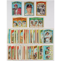 Lot of (101) 1972 Topps Baseball Cards with #87 NL RBI Leaders / Joe Torre / Willie Stargell / Hank 