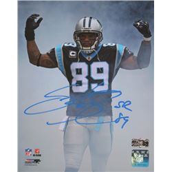 Steve Smith Sr. Signed Carolina Panthers 8x10 Photo (Radtke COA)