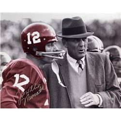 Joe "Willie" Namath Signed Alabama Crimson Tide 16x20 Photo (Namath Hologram)
