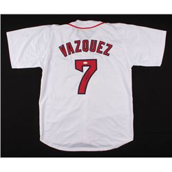 Christian Vazquez Signed Boston Red Sox Jersey (JSA COA)