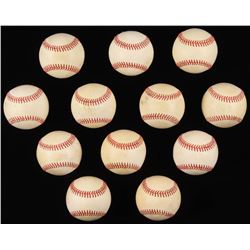 Lot of (12) Rawlings ONL Baseballs