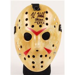 Kane Hodder Signed "Friday the 13th" Jason Voorhees Mask Inscribed "Jason 7, 8, 9, X" (Legends COA)