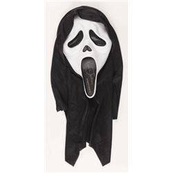 Roger Jackson Signed Ghostface "Scream" Mask Inscribed "Ghostface" (Beckett COA)