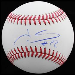 Juan Soto Signed OML Baseball (Beckett COA)