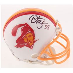Derrick Brooks Signed Tampa Bay Buccaneers Mini Helmet (Beckett COA)
