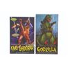 Image 2 : Playing Mantis/Polar Lights GODZILLA/RODAN/KING GHIDORAH/THE GO CART Boxed Aurora Model Kit Lot