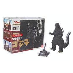 Boxed Bandai GODZILLA and MASER CANON Remote Control Figure Set