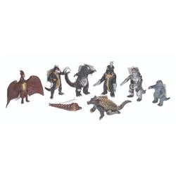 Bandai "Series 1989" GODZILLA KAIJU COLLECTION Vinyl Figure Lot